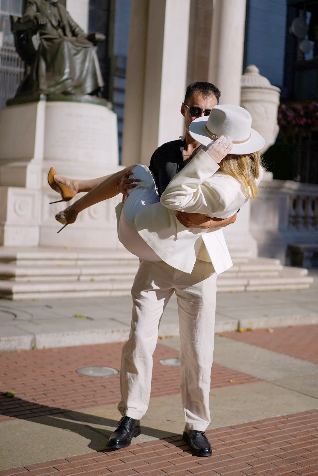 Swept off her feet · New York City